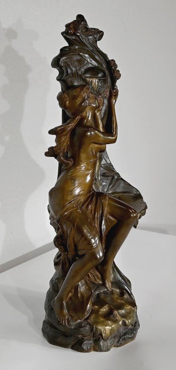 Important Bronze « La Source », d’E. Drouot – 1900 