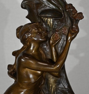 Important Bronze « La Source », d’E. Drouot – 1900 