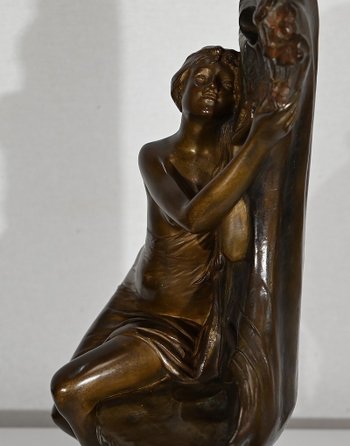 Important Bronze « La Source », d’E. Drouot – 1900 