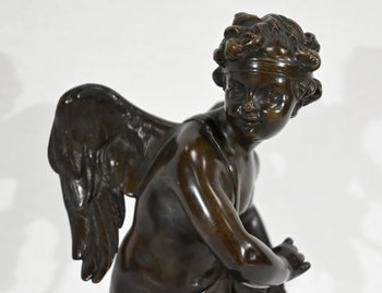 Bronze "Cupido", nach L-S. Boizot - Ende 19.