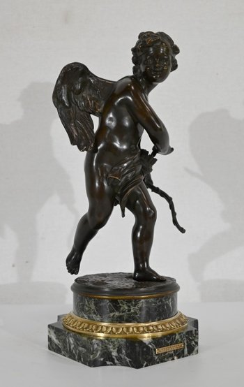 Bronze "Cupido", nach L-S. Boizot - Ende 19.