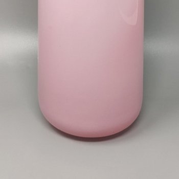 1960 Incredibile vaso rosa di Ca' Dei Vetrai in vetro di Murano. Prodotto in Italia