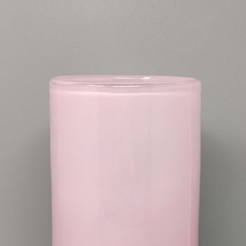 1960 Incredibile vaso rosa di Ca' Dei Vetrai in vetro di Murano. Prodotto in Italia