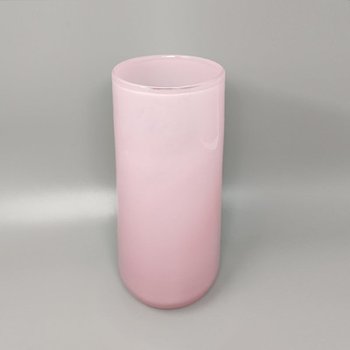 1960 Incredibile vaso rosa di Ca' Dei Vetrai in vetro di Murano. Prodotto in Italia