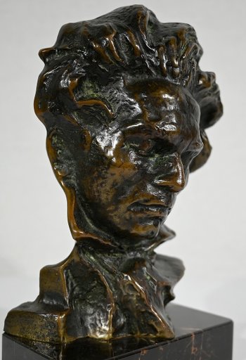 Bronze " Beethoven " by P. Le Faguays -1930