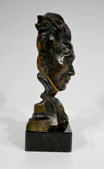 Bronze " Beethoven " by P. Le Faguays -1930