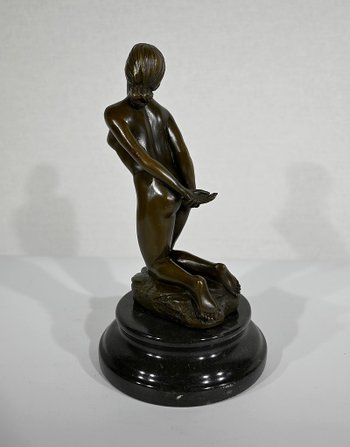 Bronze « Nu féminin » d’A. Cesaro – XXe