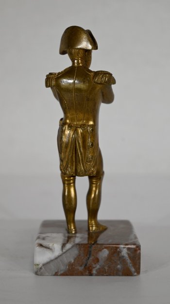 Bronze with golden patina of Napoleon - Early XXth century