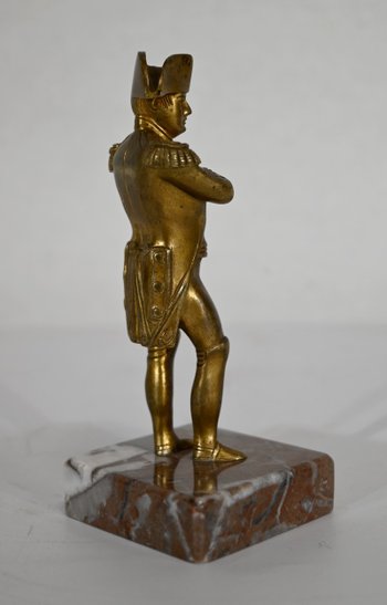 Bronze with golden patina of Napoleon - Early XXth century