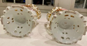 Pair of Paris porcelain vases