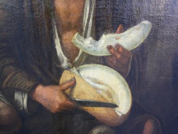 Olio su tela del XVII secolo Bottega di Murillo