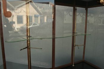 Bedeutende Vitrine Napoleon III Gusseisen Bronze