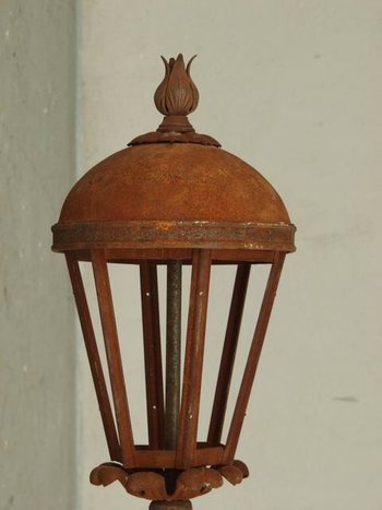 Regency Style Wrought Iron Lantern