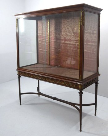 Showcase 1900 period Louis XVI style