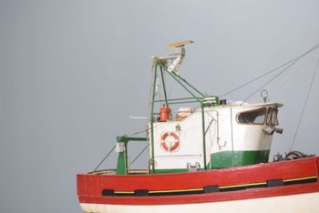 Model of Sables d'Olonne Trawl Scale 1/25