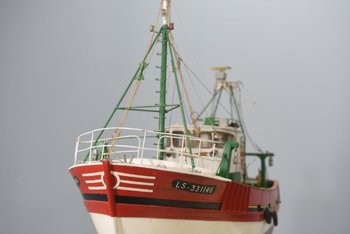 Model of Sables d'Olonne Trawl Scale 1/25