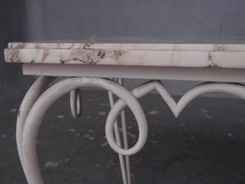 Wrought Iron Table 1940's From René Prou