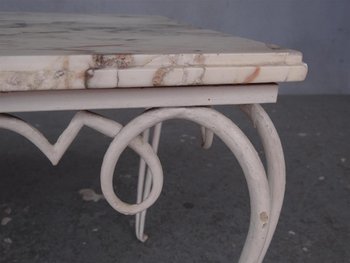 Wrought Iron Table 1940's From René Prou