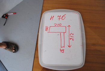 Skandinavisches Teakholz-Präsidialbüro