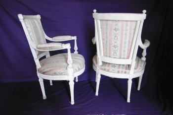 Paire De Fauteuils époque Louis XVI