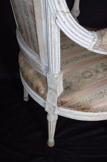 Paire De Fauteuils époque Louis XVI