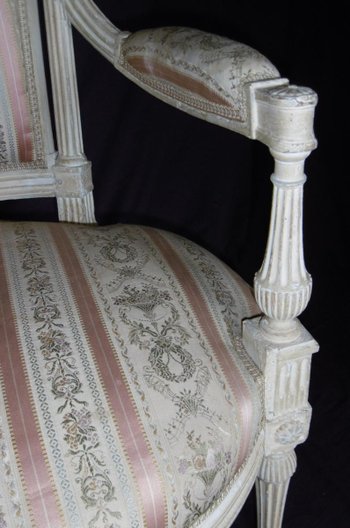 Paire De Fauteuils époque Louis XVI