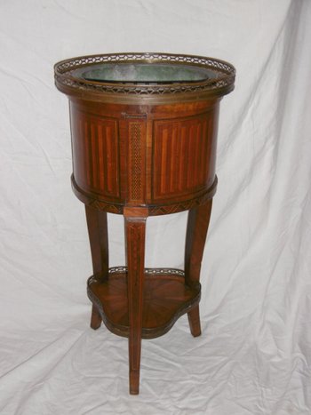 Stamped Transitional period refreshment table