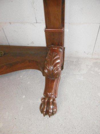 Mahogany Console