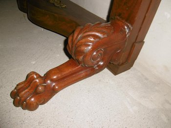 Mahogany Console