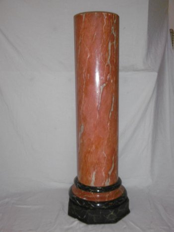 Pair Of Painted Columns