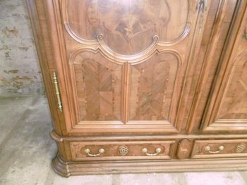 Important 18th Century Castle Cabinet