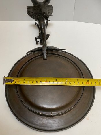 BRONZE TABLE MIRROR