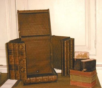 18th century bookbinding boxes