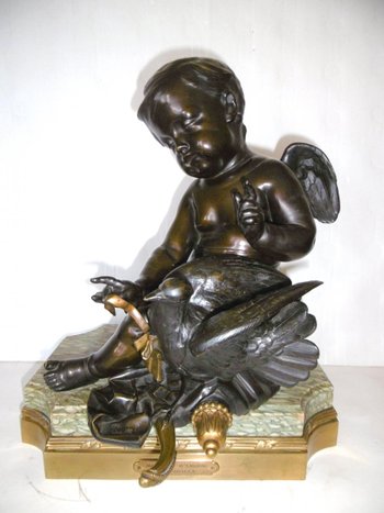 Pigalle Bronze Signed