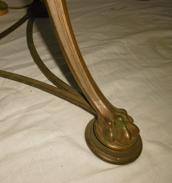 Lampada da terra in bronzo Napoleone III