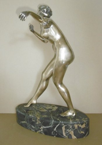 Art Deco Silver Bronze