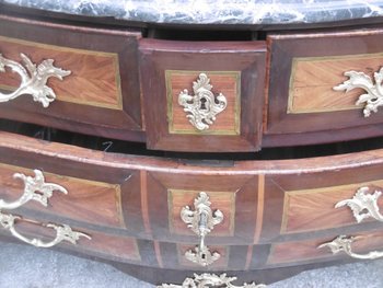 Chest of drawers Louis XV period 18th century