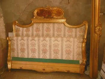 Vergoldetes Bett Louis XV