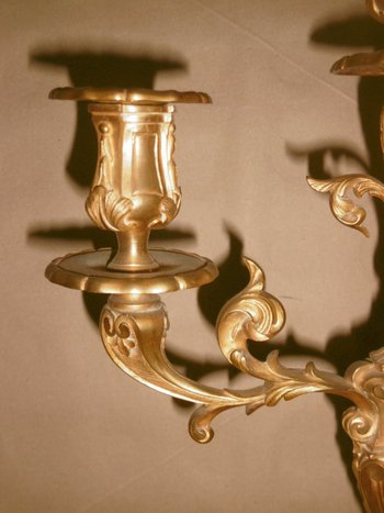 Pair Of Candelabras Louis XVI