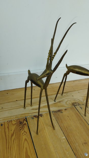 Bronze animalier Art africain circa 1960