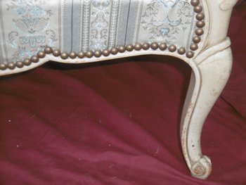 Importante Banquette Louis XV