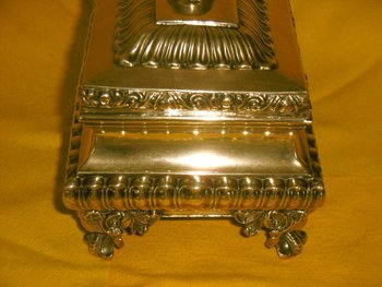 Solid silver box