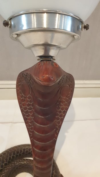 Lampe cobra circa 1930