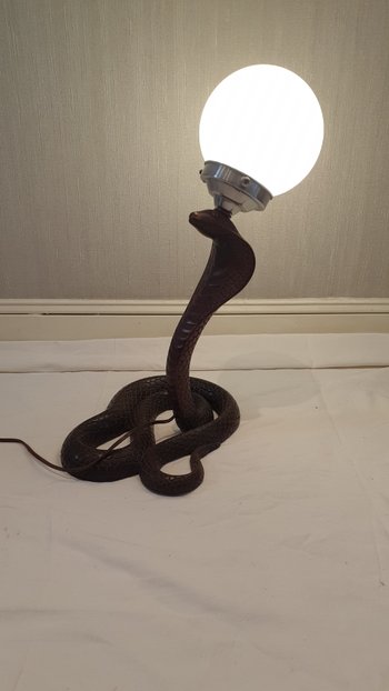 Lampe cobra circa 1930