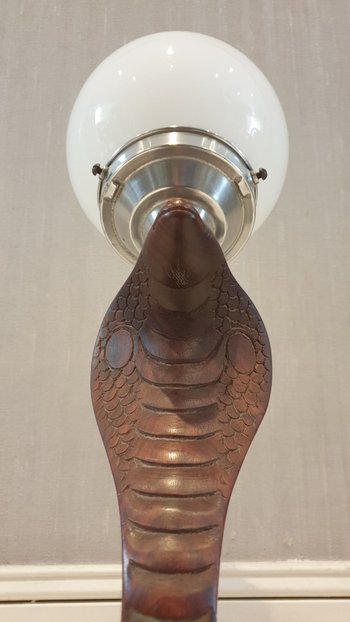 Lampe cobra circa 1930