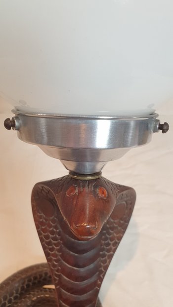 Lampe cobra circa 1930