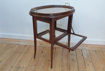 Table a thé anglaise à caisson circa 1920