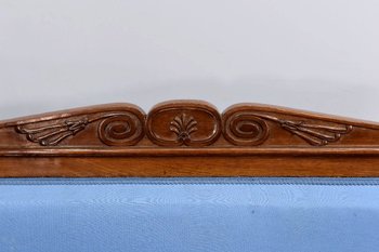 Banquettes Aux Cygnes En Acajou Style  Restauration époque XIXème (paire)