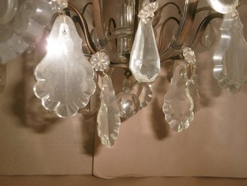 Lustre  Louis XV en cristal