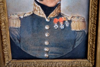 Porträt von General Louis Alexis Desmichels sagte Baron Desmichels